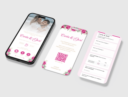 Convite Digital para Casamento